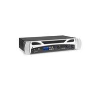 Vonyx Amplificateur PA VPA1500 2 x 750 W Bluetooth MP3 USB/SD Aux 4 Ω Argent/Noir