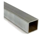 VPCPWTYZY Tube carré/rectangulaire en acier inoxydable 316L: épaisseur de paroi 1mm/1,5mm/2mm: tube métallique structurel catholic(495mm x 1pcs,25x25x1.5mm)