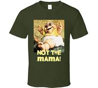 VPJGFL Dinosaurs TV Show Not The Mama Baby Sinclair Trending Retro Style t-Shirt Military Green(Large)