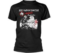VPJGFL Dirty Rotten Imbeciles Violent Pacification Mens Outdoor Graphic T-Shirt(X-Large)