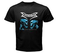 VPJGFL Dismember *Like an Everflowing Stream Death Metal Men's Black T-Shirt(Medium)