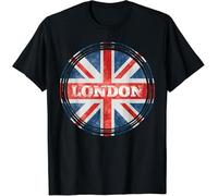 VPJGFL Distressed Roundel English British T-Shirt(X-Large)
