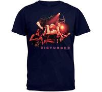 VPJGFL Disturbed - Live Adult Mens T-Shirt(Medium)
