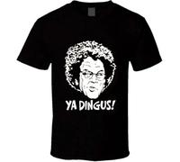 VPJGFL Dr. Steve Brule Check it Out Ya Dingus Quote Adult Swin Comedy John C Reily Fan t-Shirt Black(XX-Large)
