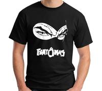 VPJGFL Fantomas Logo Mr Bungle Avant Garde Metal Band Short Sleeve Black T-T-Shirts à Manches Courtes(Large)