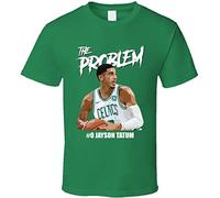 VPJGFL FanTstore The Problem Jayson Tatum T T-Shirts à Manches Courtes L Irish Green(XX-Large)