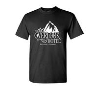 VPJGFL Gown Overlook Hotel - Shining Horror Scary - Cotton Unisex T-T-Shirts à Manches Courtes Black(Large)