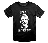 VPJGFL Gown Say No to The Prick Conspiracy T T-Shirts à Manches Courtes Black Black(XX-Large)