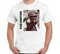 VPJGFL Gown The Smiths T-T-Shirts à Manches Courtes Meat is Murder Mens Album Cover Morrissey Top White(X-Large)