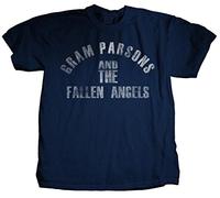 VPJGFL Gram Parsons Men's Fallen Angels T-T-Shirts à Manches Courtes Navy(X-Large)