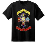 VPJGFL He Man - Appetite for Eternia Guns N Roses Style T T-Shirts à Manches Courtes TV 80's Retro Vintage Classic(Small)