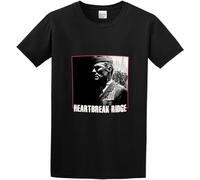 VPJGFL Heartbreak Ridge Eastwood Movie Poster Black Mens T T-Shirts à Manches Courtes(Large)