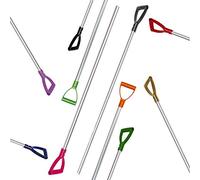 Vplast Fourchette à raser en Acier Aluminium 115 cm + Manche Vert Citron