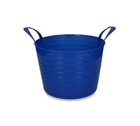 Vplast Fournitures pour Cheval Bucket V-Trug Flexi Blue 14 L