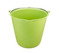 Vplast Fournitures pour Le Cheval Bucket 15 L with Pouring Spout Lime