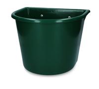 Vplast Fournitures pour Le Cheval Feed A Través de 15 l avec Crochets Vert