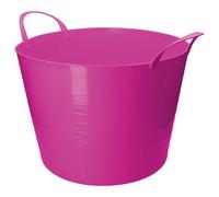 vPlast Seau Flexi V-Trug Rose Flexible Pour Transport De Déchets