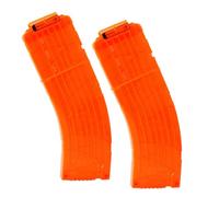 VPOUERY 2 Pcs Chargeurs Clips Recharge Rapide Clip pour Nerf Elite Series Toy Gun 15 Fléchettes Ammo Cartridge Fléchettes