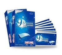 VPOUERY 28 Bandes Blanchiment Dentaire, Kit Blanchiment des Dents, blanchiment rapide, dents sans taches, haleine fraîche, goût menthe, enlève efficacement les taches, pour un sourire éclatant