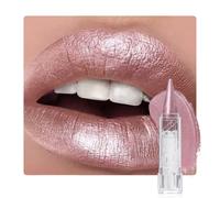 VPOUERY Rouge à Lèvres Métallique 2-en-1 - Rouge à lèvres Brillant, Pailleté & Ombre à Paupières | Longue Tenue 12h | Lip Stain Pigmenté Résistant à l'Eau | Vegan - Maquillage Femme/Ado