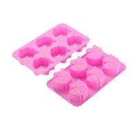 Vpqnee Lot de 2 grands moules à chocolat en silicone pour gâteau licorne plus épais pour faire du chocolat, de la gelée, des glaçons, des bonbons, des gâteaux, de l'argile et du savon