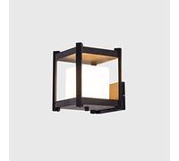 VPTSTFSLK Applique Murale d'extérieur carrée, Mini et créative, étanche IP54, en Aluminium, Professionnelle, Unique, Haute luminosité, for Villa, Portail, Jardin, entrée, éclairage Public, décoration
