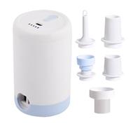vPumper - Gonfleur rapide de refroidisseur d'air | Mini pompe | Coussinets de sommeil gonflables | Haute électrique silencieuse Pompe à air dégonflée pour vélo de voyage handball