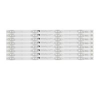 VPVCKMVTVZ Bande de rétroéclairage LED 4 LED for Thomson 49UD6596 49UC6306X1 49P3C 49P3F 49A950C for LEHUA 49BC7600 GIC49LB29_3030F2.1_V0.1