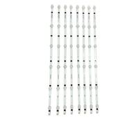 VPVCKMVTVZ Bande de rétroéclairage LED 6 LED Compatible Fit for JS-D-AP5516-062EC (71223) 061CC(80pcs for 10 TV)