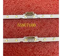 VPVCKMVTVZ Bande LED Adaptée for Samsung 55NU7100 UN55RU7100 UN55RU7300G UE55NU7100 UN55NU7090G UE55NU7023 UE55NU7500 UN55NU7100G UE55NU7090(30 PCS For 15 TV)