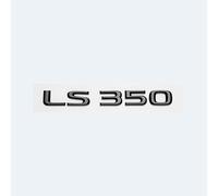 VPVCKMVTVZ Convient for Lexus LS LS350 LS400 LS460 LS460L LS500h LS600h LS600 coffre de voiture ABS lettres chromées Logos Badge emblème autocollants de style(Glossy black,LS 350)