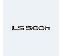 VPVCKMVTVZ Convient for Lexus LS LS350 LS400 LS460 LS460L LS500h LS600h LS600 coffre de voiture ABS lettres chromées Logos Badge emblème autocollants de style(Glossy black,LS 500h)