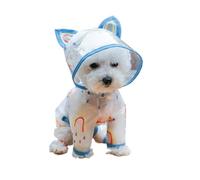 VPVCKMVTVZ Manteau imperméable imperméable for Chien, vêtements for Animaux de Compagnie, Accessoires, vêtements for Chiens, Petits vêtements à Capuche for Fournitures et Produits(Blue,XL)