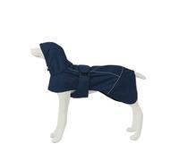 VPVCKMVTVZ Poncho de Pluie for Animaux de Compagnie : 1 pièce à Capuche Double Couche, Coupe-Vent imperméable for Chiens et Chats(Blue,XXL)