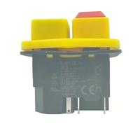 VPWJWFKOVI 1PC KJD17B Button Switch 220V-240V 16A 5-pin Power Tool Switch