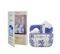 VQ Cath Kidston Skylark Ecouteurs sans Fil TWS avec Motif Élégant Appliqué a la Main - Écouteurs Bluetooth 5.4 avec Réduction de Bruit d’Appel ENC, Micro HD, Autonomie 40H, Compatibles iOS et Android