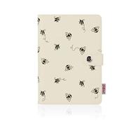 VQ Étui Universel pour Tablettes de 7 et 8 Pouces - Étui Folio pour Tablette avec Support à 3 Angles Réglables et Imprimé de Designer de Abeille par Cath Kidston