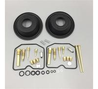 VQLDPX Carb Pièces Ensemble Kit De Réparation De Carburateur Moto pour Kawasaki KLE500 KLE 500 1991-2005 Kit De Réparation Et De Remplacement De Carburateur Remplacement(Ensemble 1)