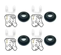 VQLDPX Carb Pièces Ensemble Kit Réparation Carburateur Moto pour Yamaha YZF750R YZF750 YZF 750 R 750R 1993-1998 4 Kits Réparation Pièces Rechange Remplacement Remplacement(Ensemble 4)