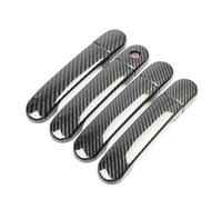 VQLDPX Housses Poignée Porte Cache-poignées De Porte Extérieure Pour Nissan Pour March Pour Micra K12 (2003-2010) Protection 2004 2005 2006 2007 2008 200 Décorative Extérieure Voiture(Noir 2)