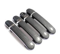VQLDPX Housses Poignée Porte Cache-poignées De Porte Extérieure Pour Nissan Pour March Pour Micra K12 (2003-2010) Protection 2004 2005 2006 2007 2008 200 Décorative Extérieure Voiture(Noir 1)