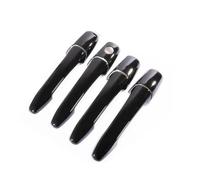 VQLDPX Housses Poignée Porte Garniture De Poignée Porte Extérieure Pour Mazda 3, 5 Et 6 (2003-2017) Décoration Accessoires Style Noir Décorative Extérieure Voiture(Noir)
