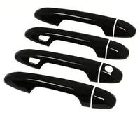 VQLDPX Housses Poignée Porte Garniture De Poignée Porte Extérieure Pour Toyota Pour RAV4 Pour XA40 (2014-2019) Protection Noir Brillant Décorative Extérieure Voiture(Argent 1)