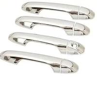 VQLDPX Housses Poignée Porte Garniture De Poignée Porte Extérieure Pour Toyota Pour RAV4 Pour XA40 (2014-2019) Protection Noir Brillant Décorative Extérieure Voiture(Noir 4)
