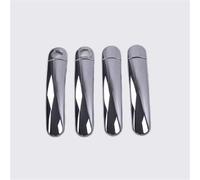 VQLDPX Housses Poignée Porte Garniture De Poignée Porte Pour VW Pour Golf 4 MK4, Pour Rabbit A4 1J (1997-2006) Protection Extérieure Aspect Fibre Carbone Chromé Décorative Extérieure Voiture(Noir 3)