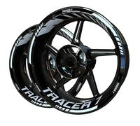 VQLDPX Jantes Stickers Autocollants pour Jantes De Moto pour Yamaha Tracer 7 TRACER7 Autocollants Résistants À La Pluie Autocollants de Jantes(Couleur 4)