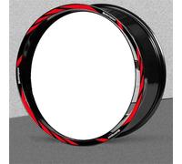 VQLDPX Jantes Stickers Autocollants Réfléchissants pour Jantes De Moto pour BMW S1000R S1000XR S1000RR S1000 S 1000 R XR RR Ruban Adhésif À Rayures Fines Autocollants de Jantes(Couleur 4)