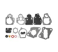 VQLDPX Kit Carbu Marin Joints De Réparation pour Pompe À Carburant pour Moteurs pour Mercury 6CV 8CV 9.9CV 10CV 15CV 20CV 25CV Kit pour Hors-Bord Marins Réparation Carburateur Hors-Bord