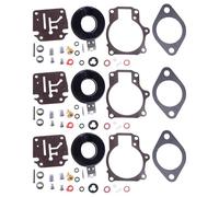 VQLDPX Kit Carbu Marin Kit De Réparation Complet pour Carburateur Moteurs Hors-Bord pour Johnson pour Evinrude 40CV 45CV 48CV 50CV 55CV 2 Cylindres Réparation Carburateur Hors-Bord