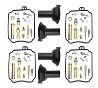 VQLDPX Kit Reparation Carburateur Kit De Réparation De Carburateur pour Yamaha XJS, XJN, Diversion, XJ600S, XJ600N, XJ600 (1996-2002), XJ 600 S N (1996-2002) Carb Remplacement Kits(Ensemble 6)